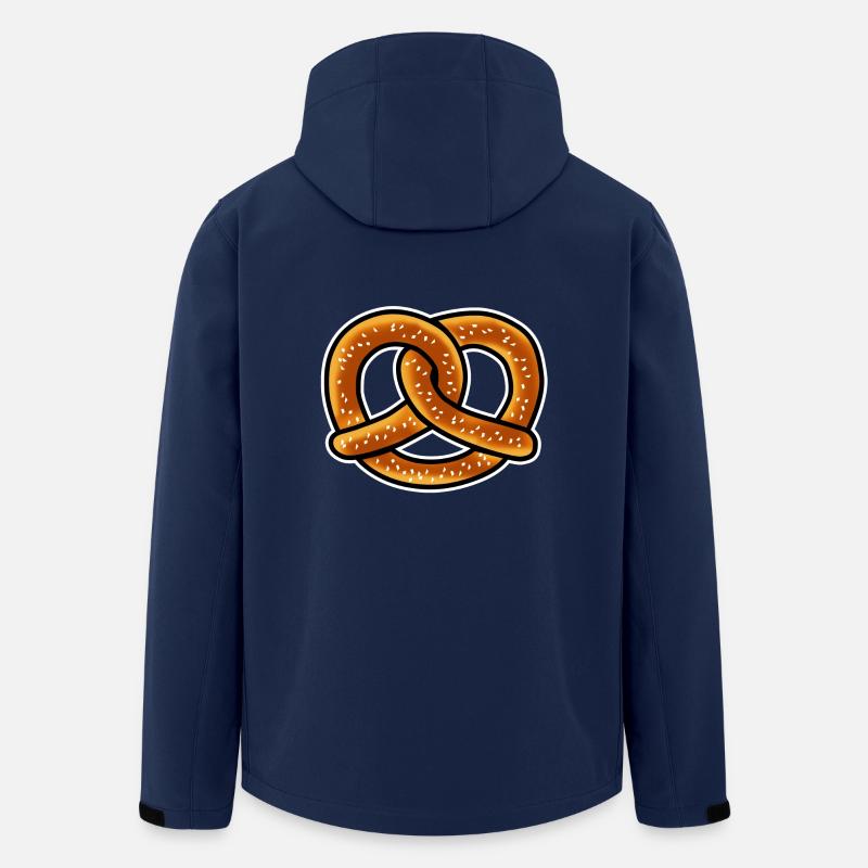 Brezel Bayern - Recycelte Männer Softshell-Jacke von Stanley/Stella - Navy