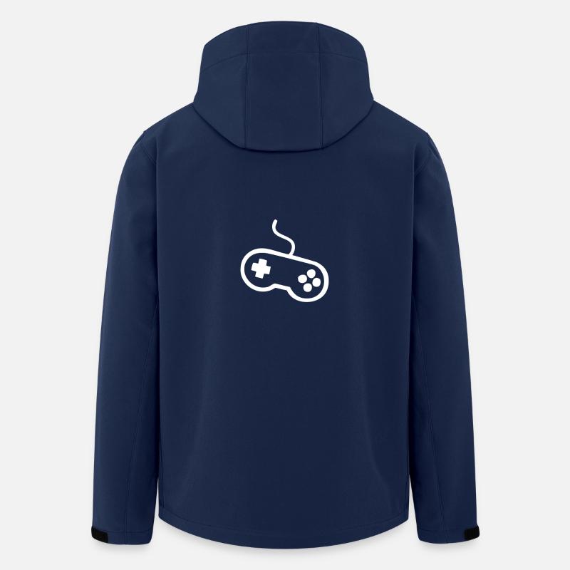 Controller - Men’s Recycled Softshell Jacket by Stanley/Stella - navy