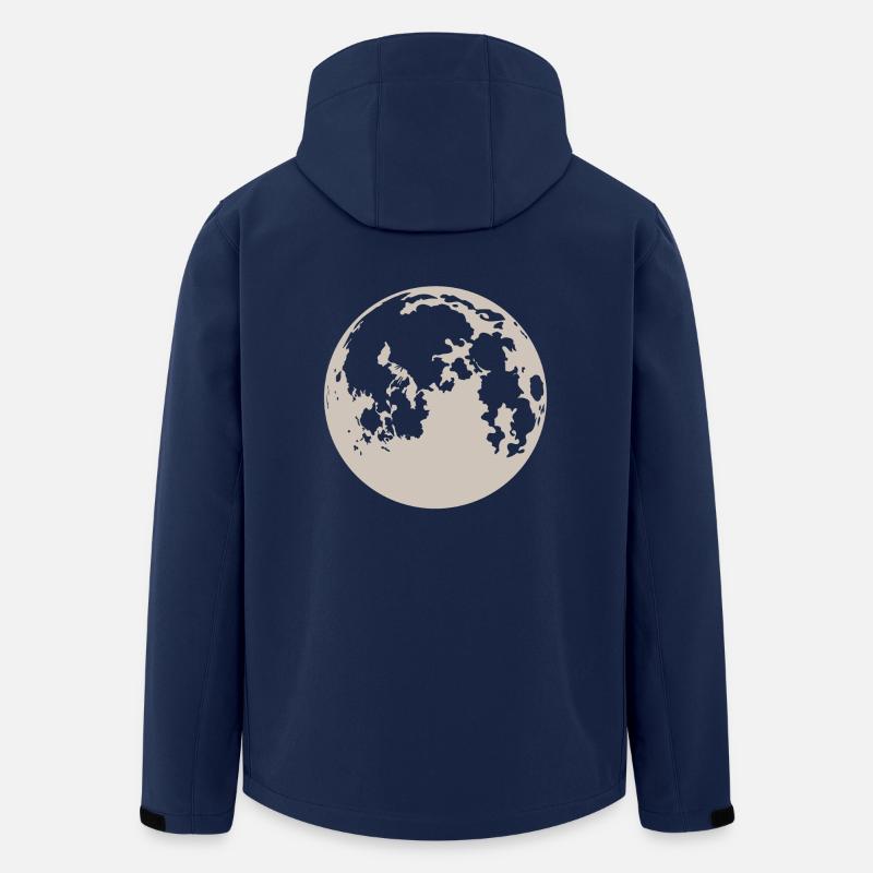 Mond - Recycelte Männer Softshell-Jacke von Stanley/Stella - Navy