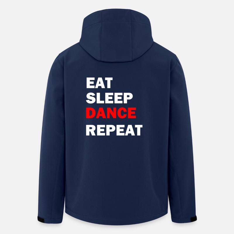 Tanzen - Recycelte Männer Softshell-Jacke von Stanley/Stella - Navy