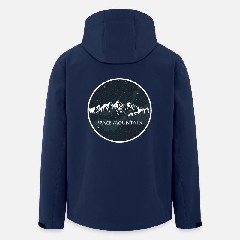 Gebirgsraum - Recycelte Männer Softshell-Jacke von Stanley/Stella - Navy