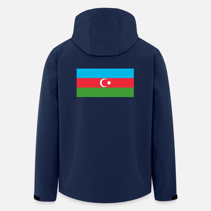 azerbaycan - Veste softshell homme en polyester recyclé Stanley/Stella - marine