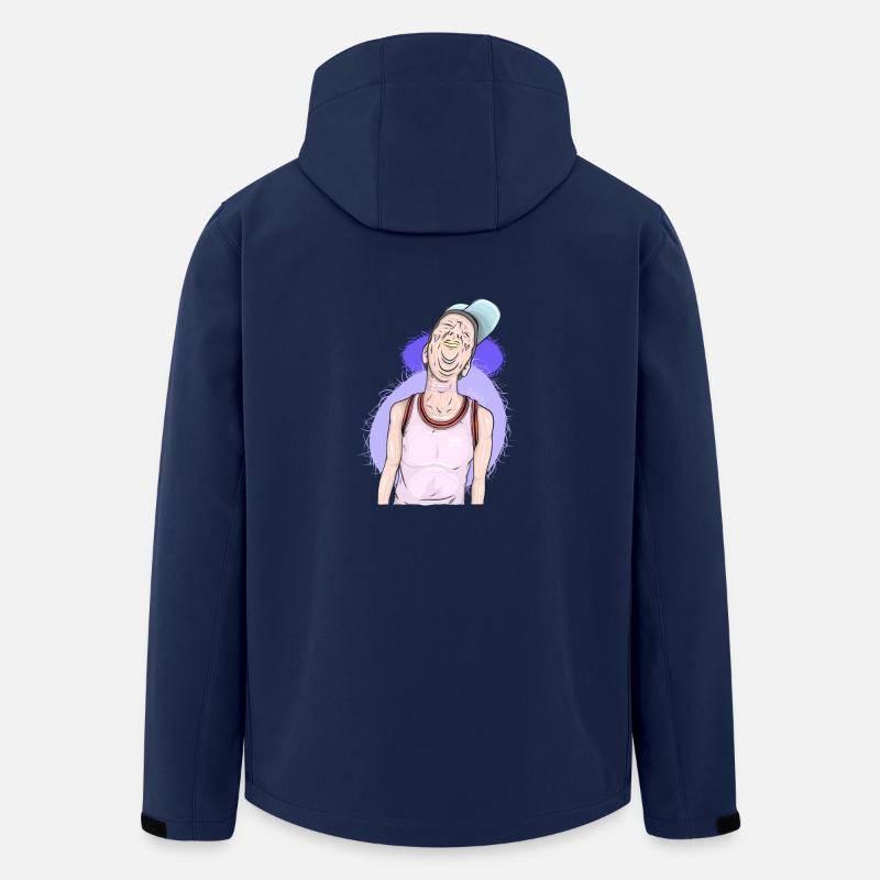 Cooles Kind - Recycelte Männer Softshell-Jacke von Stanley/Stella - Navy