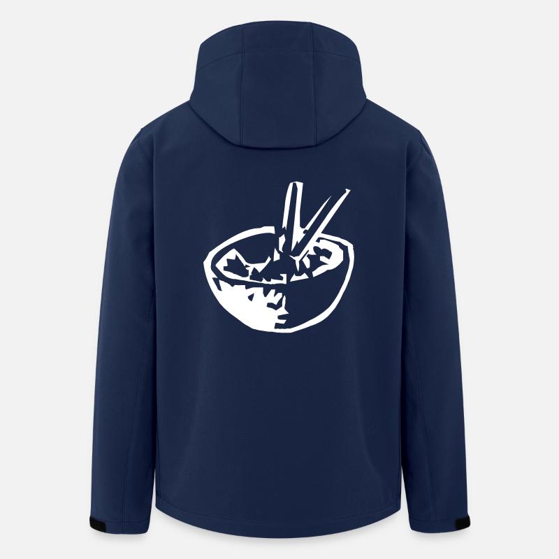 Schuessel mit Essen - Recycelte Männer Softshell-Jacke von Stanley/Stella - Navy
