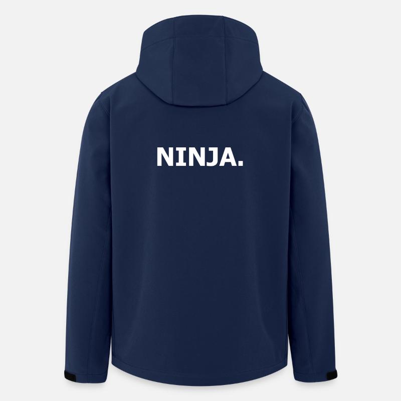 Ninja. - Men’s Recycled Softshell Jacket by Stanley/Stella - navy