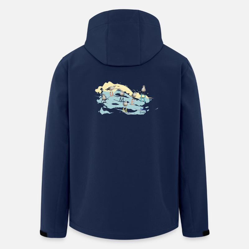 summercontest - Recycelte Männer Softshell-Jacke von Stanley/Stella - Navy