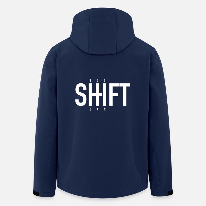 SHIFT - car design - Men’s Recycled Softshell Jacket by Stanley/Stella - navy