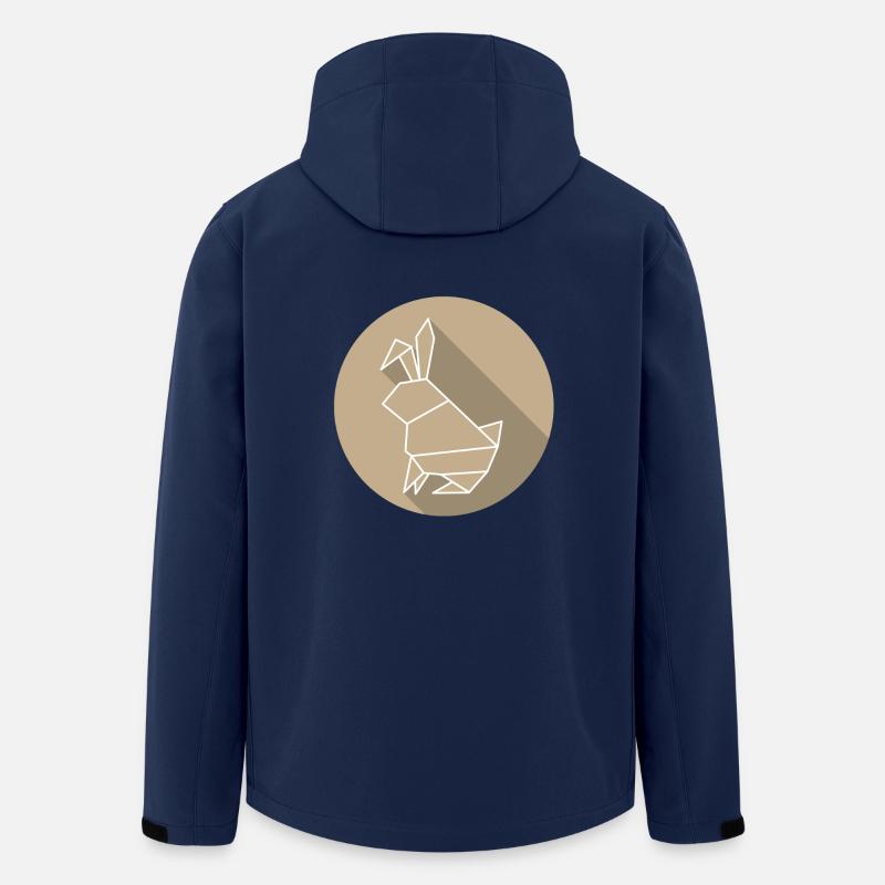 hase - Recycelte Männer Softshell-Jacke von Stanley/Stella - Navy