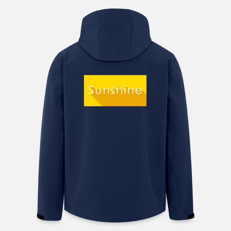 ensoleillement - Veste softshell homme en polyester recyclé Stanley/Stella - marine