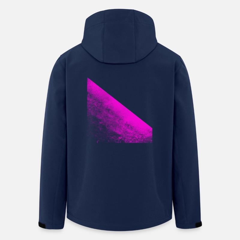 Pink Brush - Recycelte Männer Softshell-Jacke von Stanley/Stella - Navy