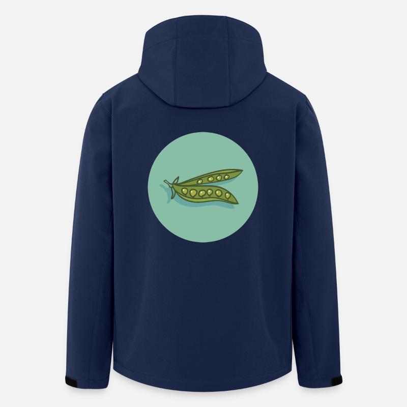 Veganer Vegetarier Tierschutz Geschenkidee - Recycelte Männer Softshell-Jacke von Stanley/Stella - Navy