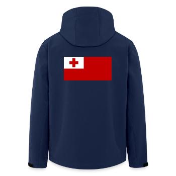 tonga - Veste softshell homme en polyester recyclé Stanley/Stella - marine - Dos - AI Model Male 185 light (185cm)