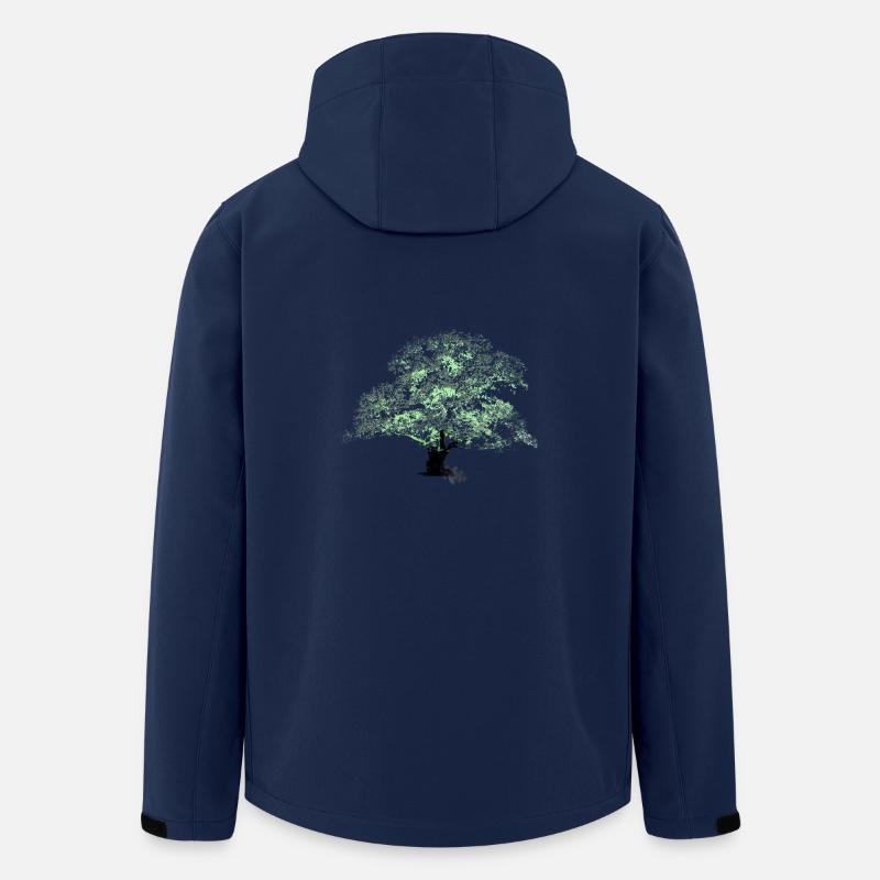 OAKtree - Recycelte Männer Softshell-Jacke von Stanley/Stella - Navy