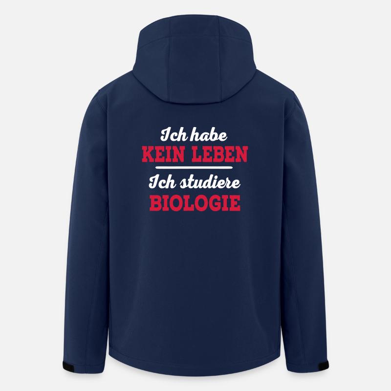 Biologie - Recycelte Männer Softshell-Jacke von Stanley/Stella - Navy