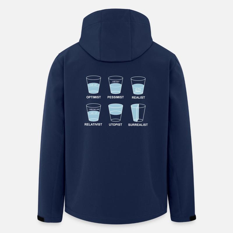 perspektive - Recycelte Männer Softshell-Jacke Discoverer von Stanley/Stella - Navy