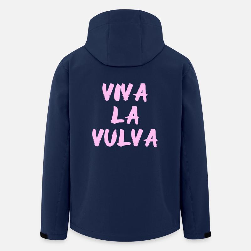 Viva la vulva! - Men’s Recycled Softshell Jacket by Stanley/Stella - navy