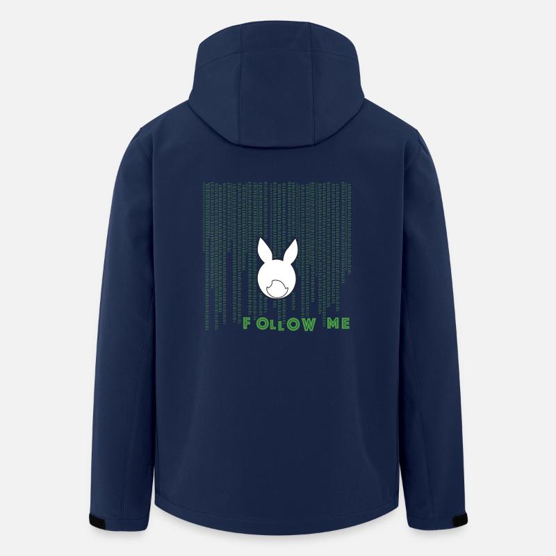 white rabbit - Recycelte Männer Softshell-Jacke von Stanley/Stella - Navy