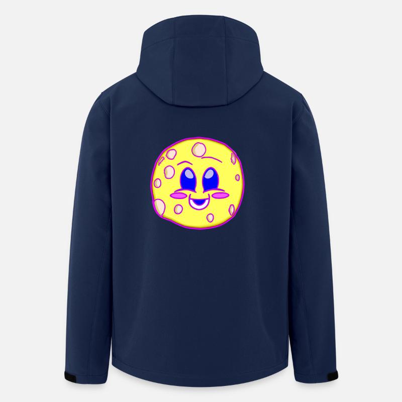 Ugly Mond Kawaii - Recycelte Männer Softshell-Jacke von Stanley/Stella - Navy