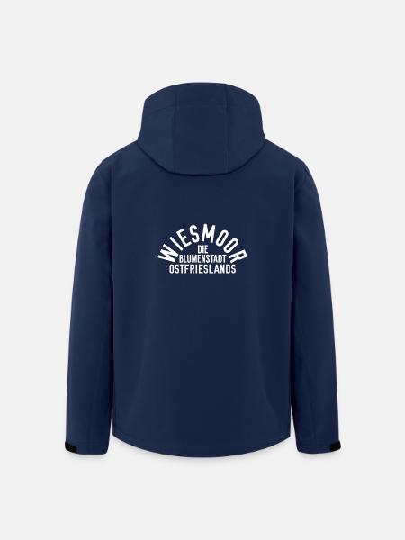 Wiesmoor Die Blumenstadt Ostfrieslands - Recycelte Männer Softshell-Jacke von Stanley/Stella - Navy