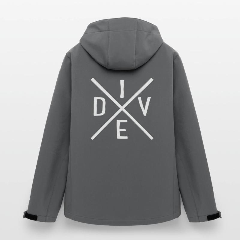 dive Men’s Recycled Softshell Jacket Discoverer by Stanley/Stella