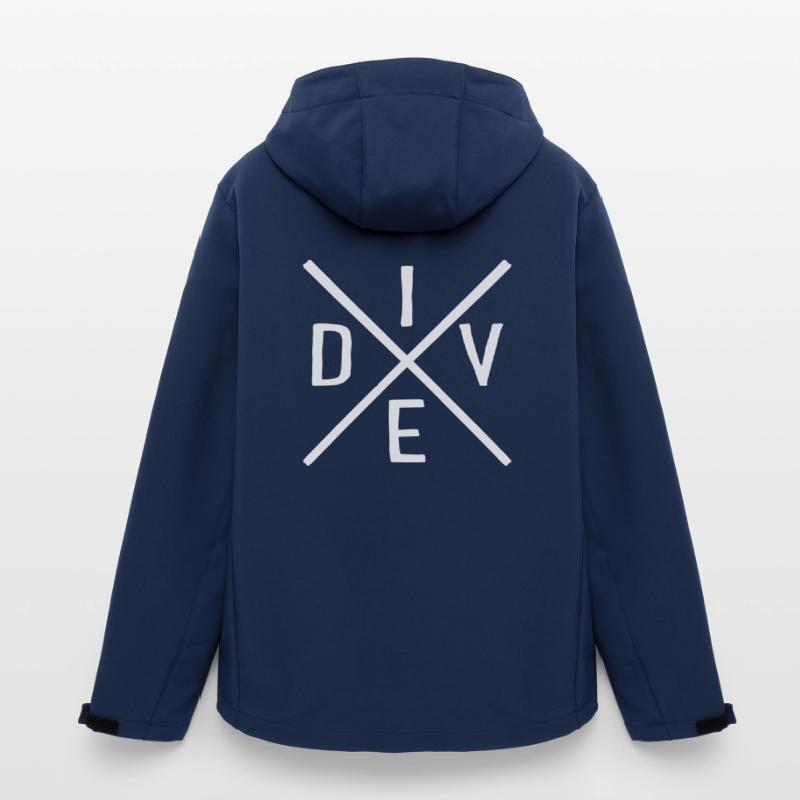 Plongée Veste softshell homme en polyester recyclé Stanley/Stella