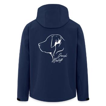 DANOIS MASTIFF Profil Chiens Chiens Wilsigns - Veste softshell homme en polyester recyclé Stanley/Stella - marine - Dos - AI Model Male 185 light (185cm)