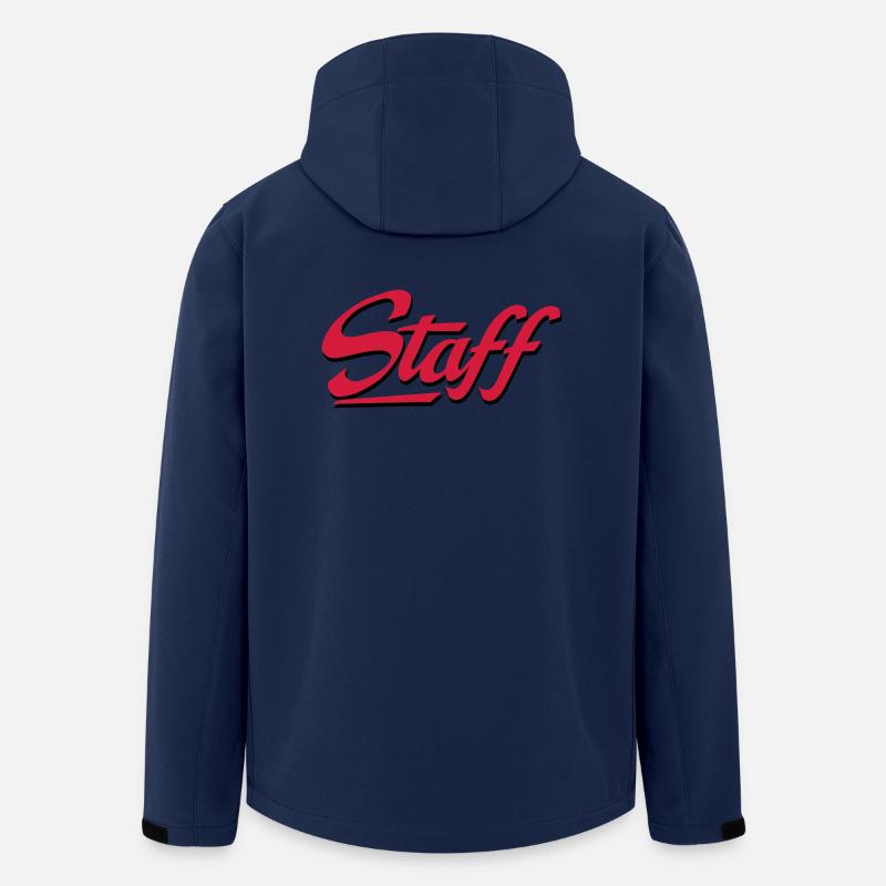2541614 15210757 staff - Men’s Recycled Softshell Jacket by Stanley/Stella - navy