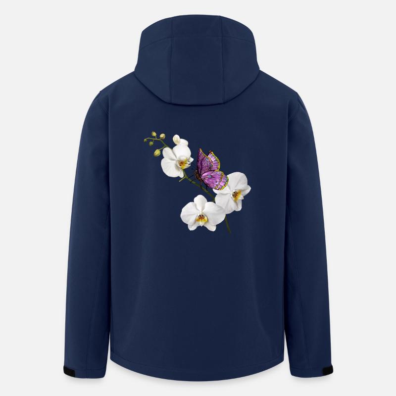 Butterfly - Recycelte Männer Softshell-Jacke von Stanley/Stella - Navy
