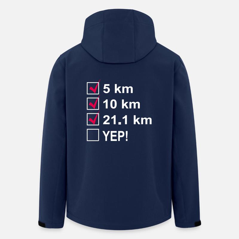 Marathon - Recycelte Männer Softshell-Jacke von Stanley/Stella - Navy