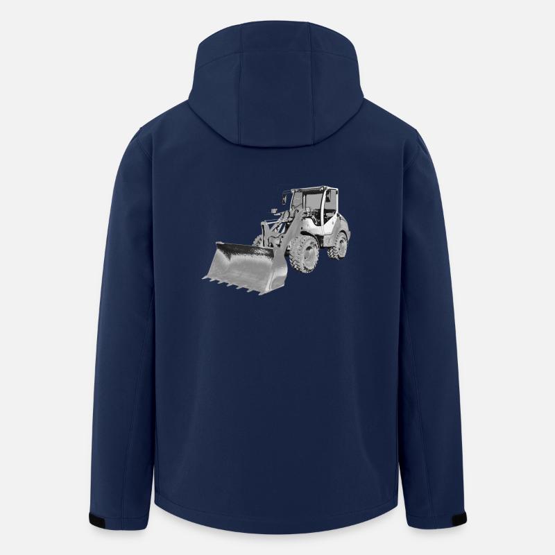 Radlader - Recycelte Männer Softshell-Jacke von Stanley/Stella - Navy