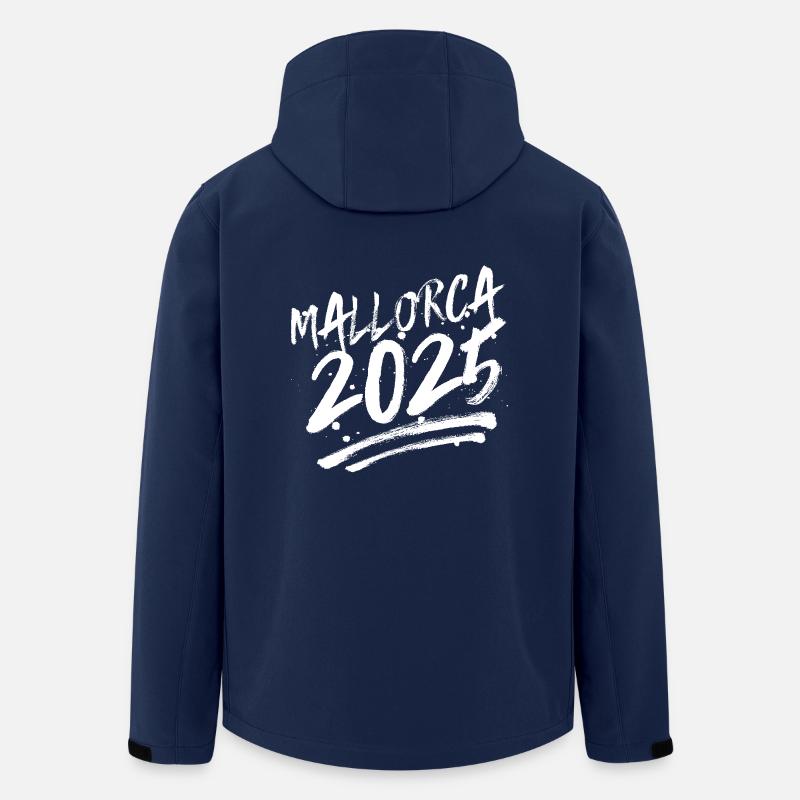Mallorca 2025 - Men’s Recycled Softshell Jacket by Stanley/Stella - navy