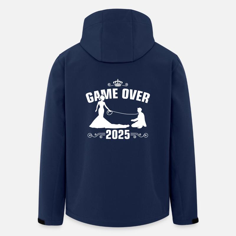 Game Over 2025 Hochzeit - Recycelte Männer Softshell-Jacke von Stanley/Stella - Navy