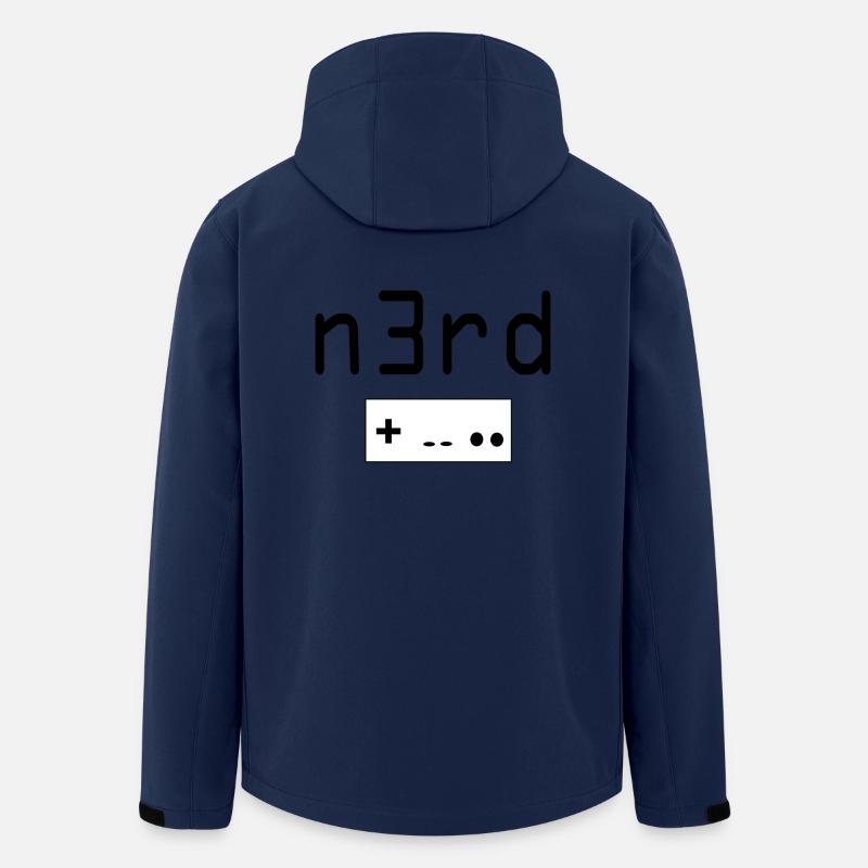 Nerd - Recycelte Männer Softshell-Jacke von Stanley/Stella - Navy