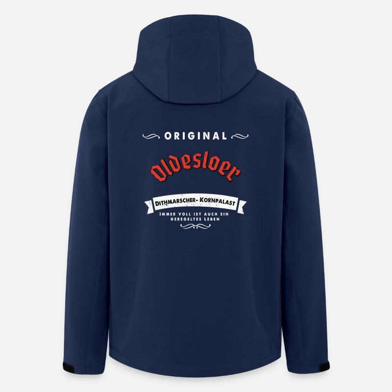 palais de maïs - Veste softshell homme en polyester recyclé Stanley/Stella - marine