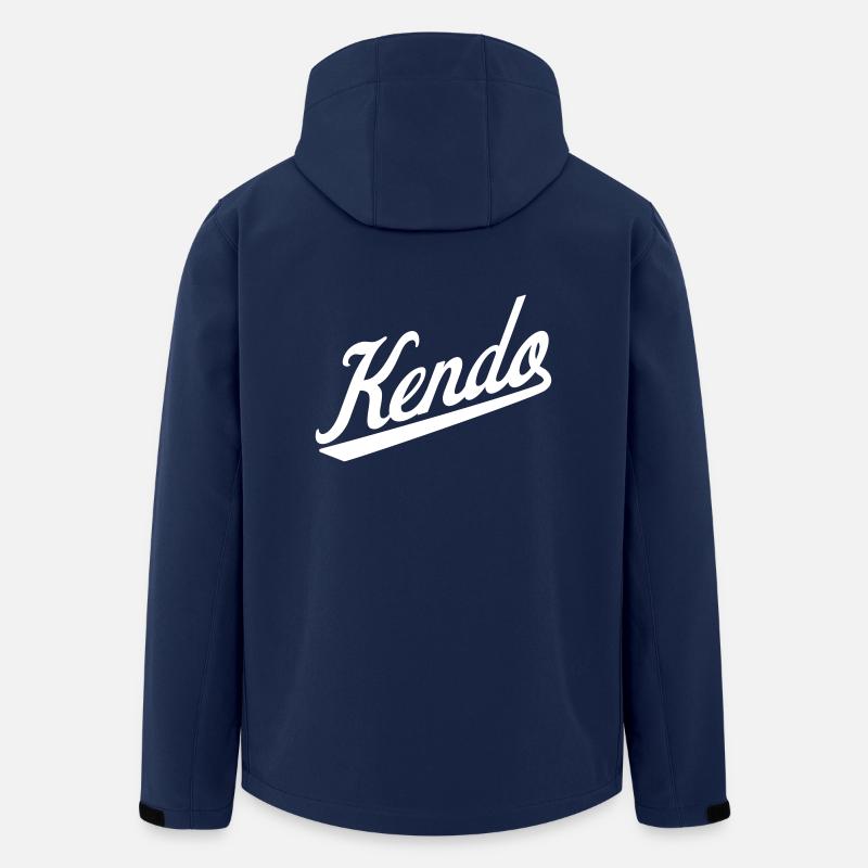 Kendo - Recycelte Männer Softshell-Jacke von Stanley/Stella - Navy