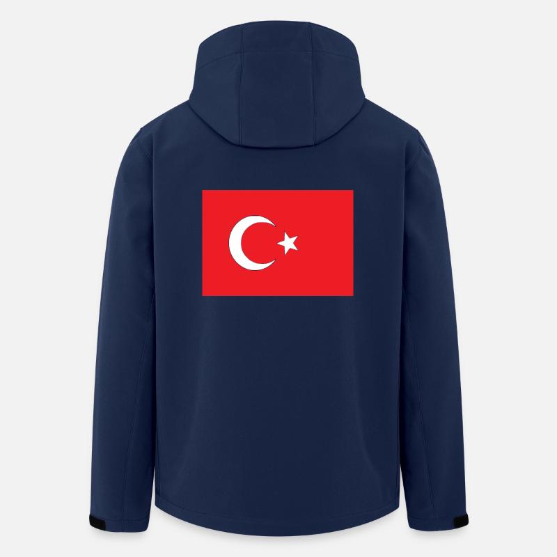 Tuerkei - Recycelte Männer Softshell-Jacke von Stanley/Stella - Navy