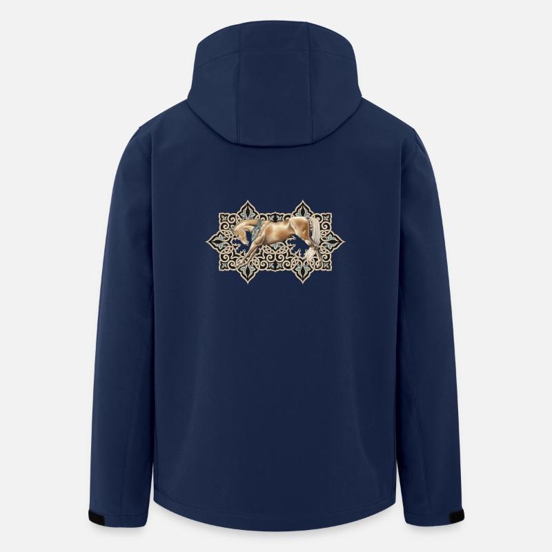 Achal - Recycelte Männer Softshell-Jacke von Stanley/Stella - Navy