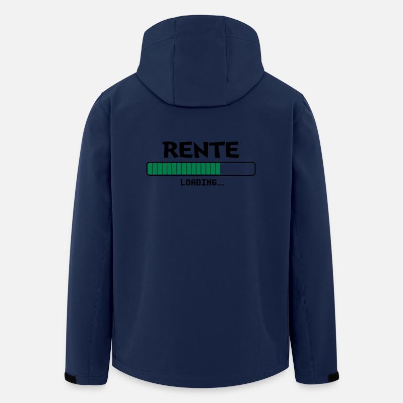 Rente Loading - Recycelte Männer Softshell-Jacke von Stanley/Stella - Navy