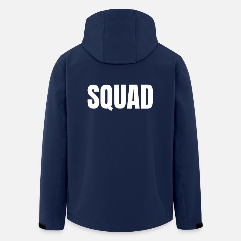 SQUAD | Gift idea - Men’s Recycled Softshell Jacket by Stanley/Stella - navy