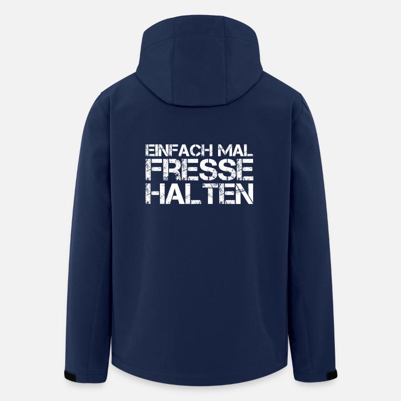 Tenez-vous - Veste softshell homme en polyester recyclé Stanley/Stella - marine
