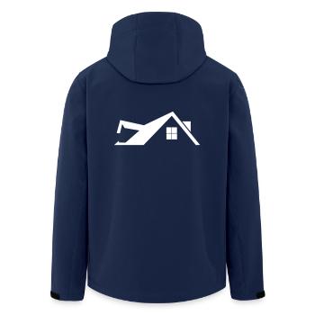 Toit - Veste softshell homme en polyester recyclé Stanley/Stella - marine - Dos - AI Model Male 185 light (185cm)