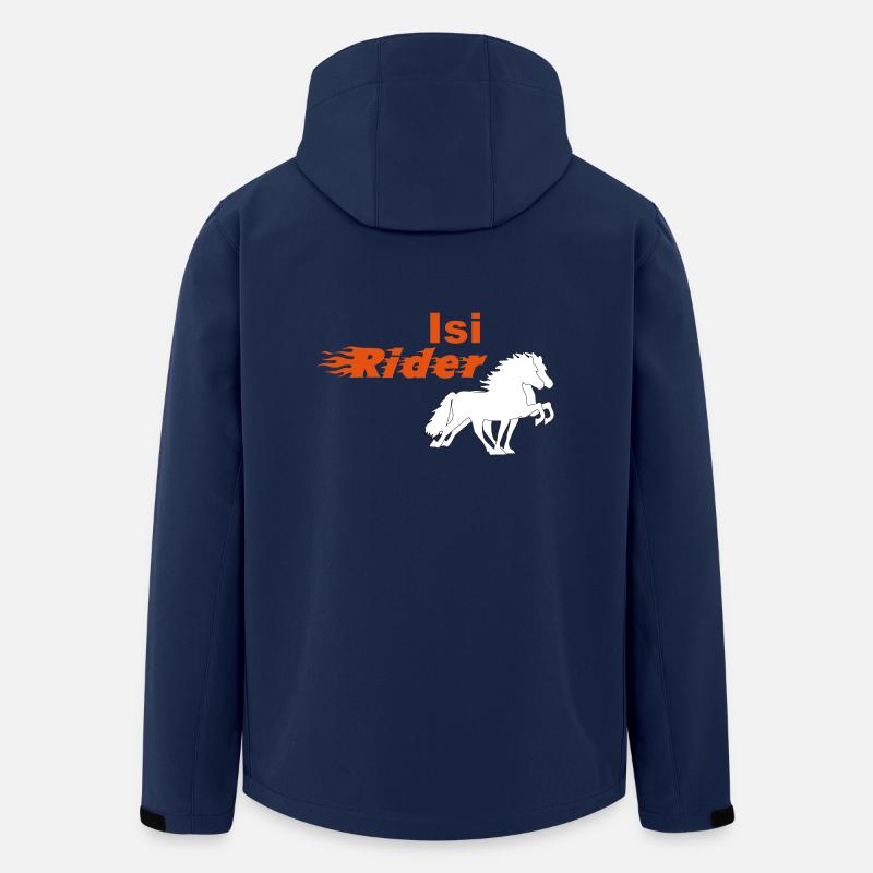 Isi Rider - Recycelte Männer Softshell-Jacke von Stanley/Stella - Navy