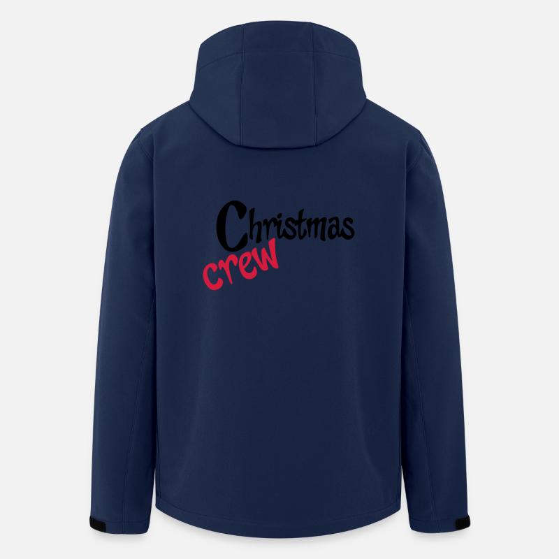 Weihnachten - Recycelte Männer Softshell-Jacke von Stanley/Stella - Navy