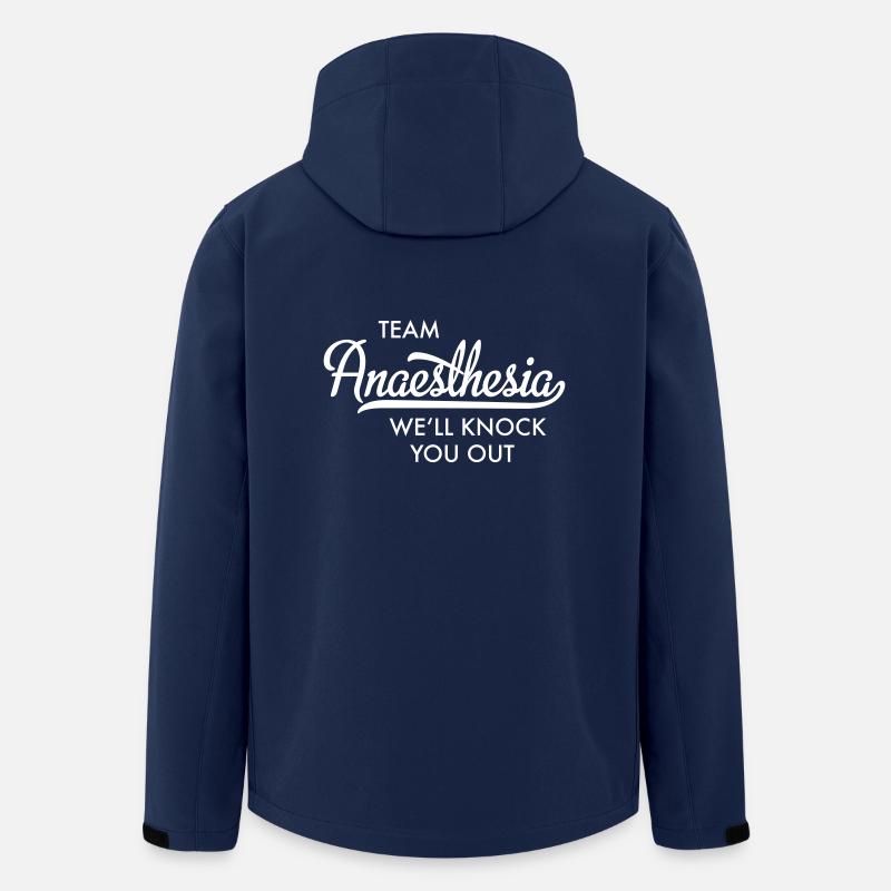 Anästhesie - Recycelte Männer Softshell-Jacke von Stanley/Stella - Navy