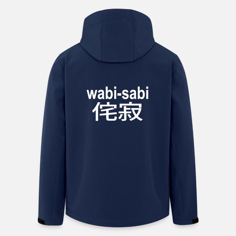 wabi sabi - Recycelte Männer Softshell-Jacke von Stanley/Stella - Navy