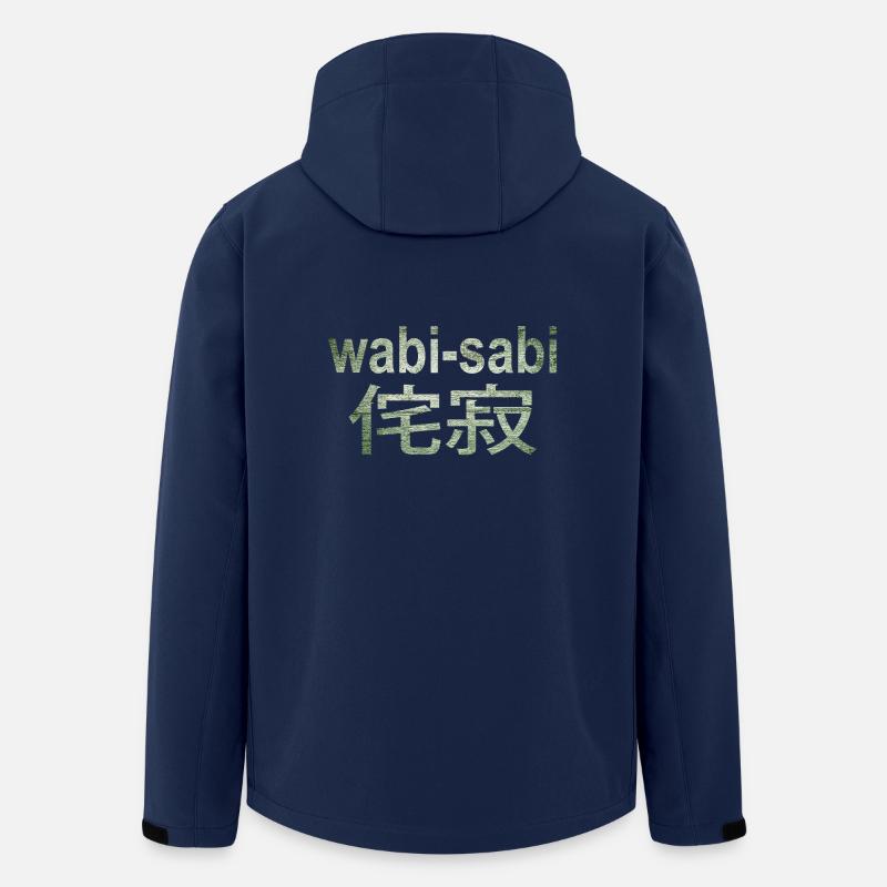 wabi sabi - Recycelte Männer Softshell-Jacke von Stanley/Stella - Navy