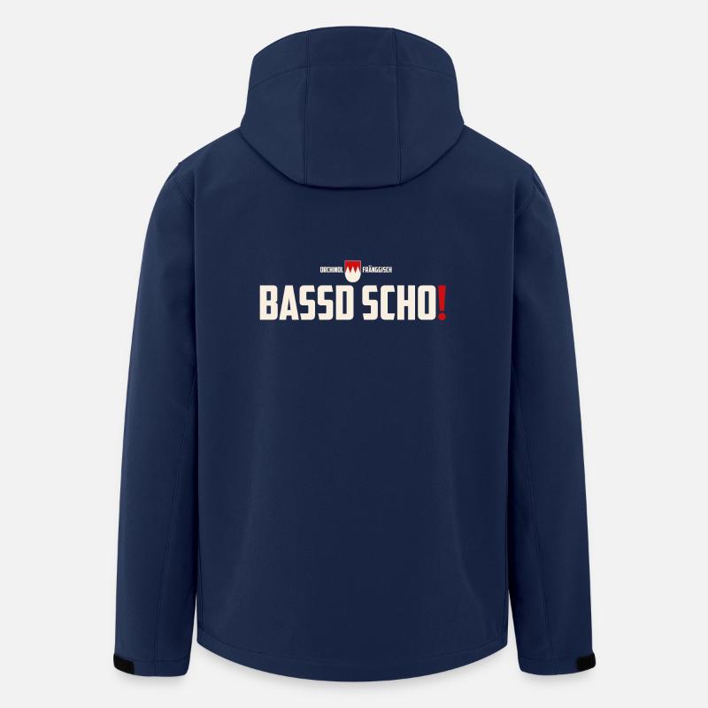 bassd scho! - Recycelte Männer Softshell-Jacke von Stanley/Stella - Navy