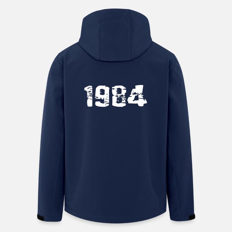 année de naissance - Veste softshell homme en polyester recyclé Stanley/Stella - marine