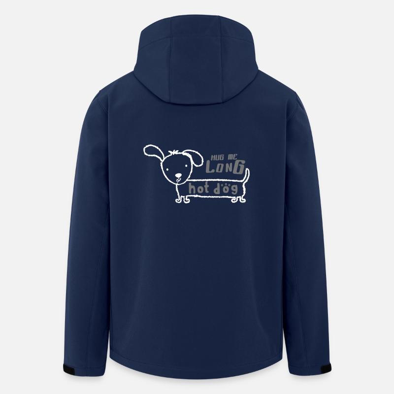 Hunde - Recycelte Männer Softshell-Jacke von Stanley/Stella - Navy