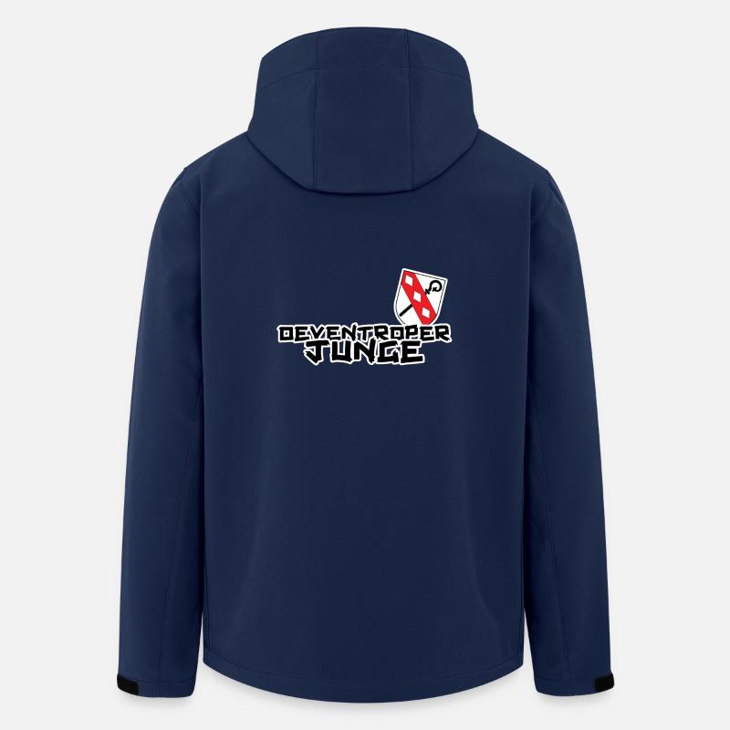 Oeventroper Junge - Recycelte Männer Softshell-Jacke von Stanley/Stella - Navy